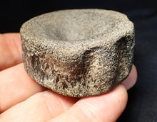 Load image into Gallery viewer, Large Jurassic ichthyosaur bone (vertebra) from Lyme Regis (55mm)