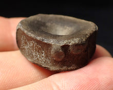 Load image into Gallery viewer, Jurassic ichthyosaur bone (vertebra) from Lyme Regis (28mm)