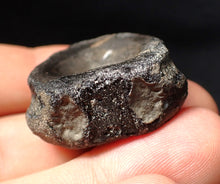 Load image into Gallery viewer, Large Jurassic ichthyosaur bone (vertebra) from Lyme Regis (31mm)
