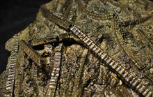 Load image into Gallery viewer, Large stunningly detailed 3D pyrite crinoid fossil (145 mm)
